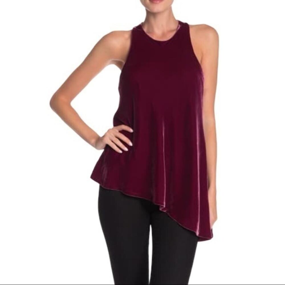 Cinq a Sept Dylan Asymmetrical Top in Gobe Small